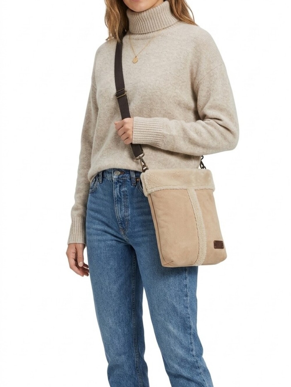 UGG Crossbody Tan And Brown Bag